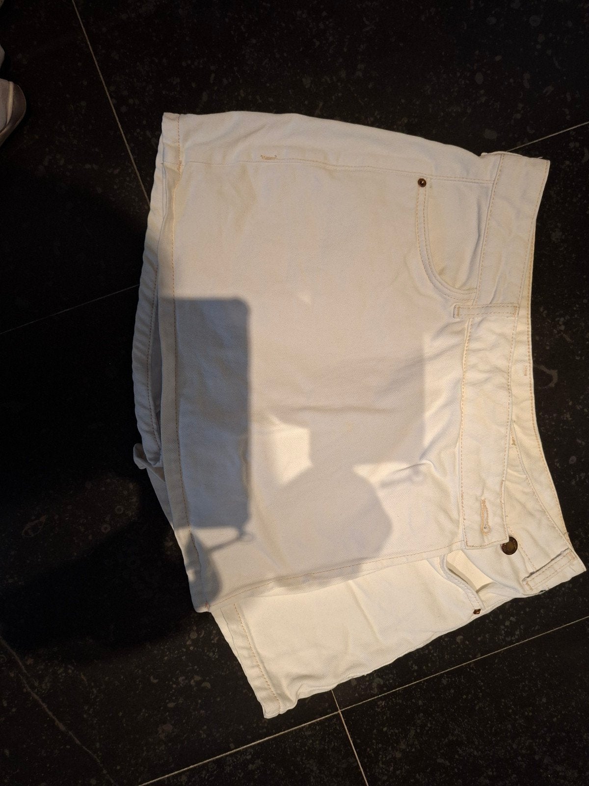 zara Crème spijker broekrokje maat M, Kleding | Dames, Rokken, Maat 38/40 (M), Beige, Ophalen of Verzenden, Gedragen