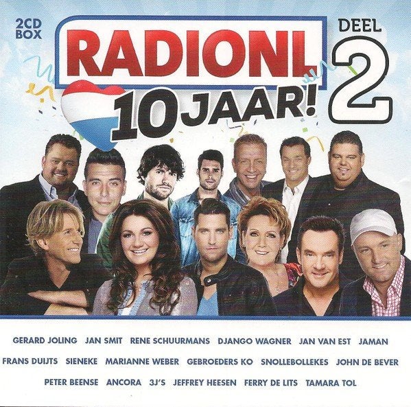 RadioNL 10 Jaar! Deel 2 (2 CD) Nieuw, Ophalen of Verzenden, Nieuw in verpakking, Nederlandstalig