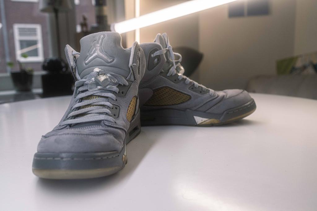 Air Jordan 5 Retro "Wolf Grey" (2011) – Size US 10.5 EU 44.5, Kleding | Heren, Schoenen, Ophalen of Verzenden, Overige kleuren