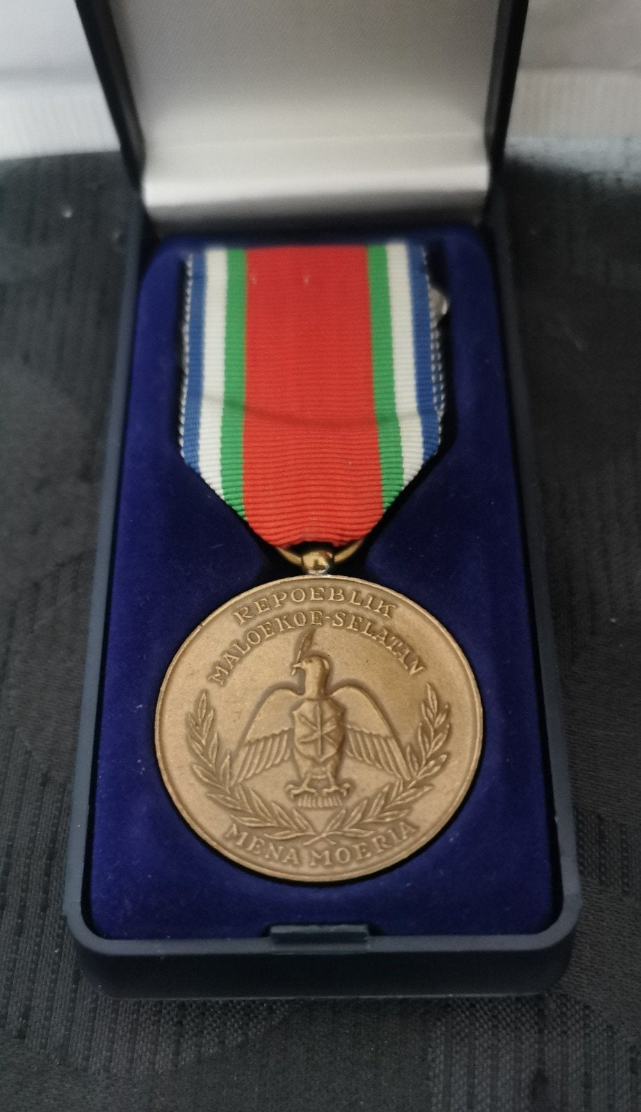 R. M. S. medaille met baton, Verzenden, Landmacht, Nederland, Lintje, Medaille of Wings