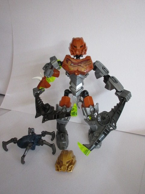 70785 Lego Bionicle Masters, Pohatu Master of Stone, Ophalen of Verzenden, Zo goed als nieuw, Complete set, Lego
