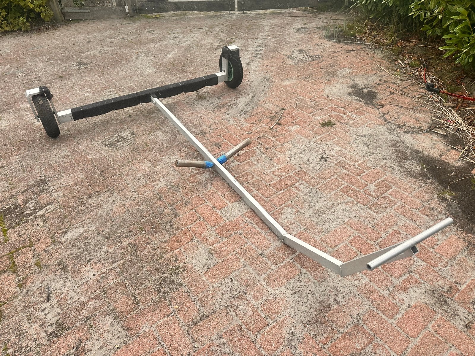 Handtrailer/Strandtrailer voor rubberboot of kleine  bootjes, Ophalen, Gebruikt, Overige typen