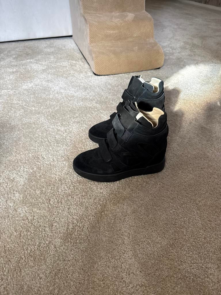 Isabel Marant schoenen, Ophalen of Verzenden, Gedragen, Zwart, Sneakers of Gympen
