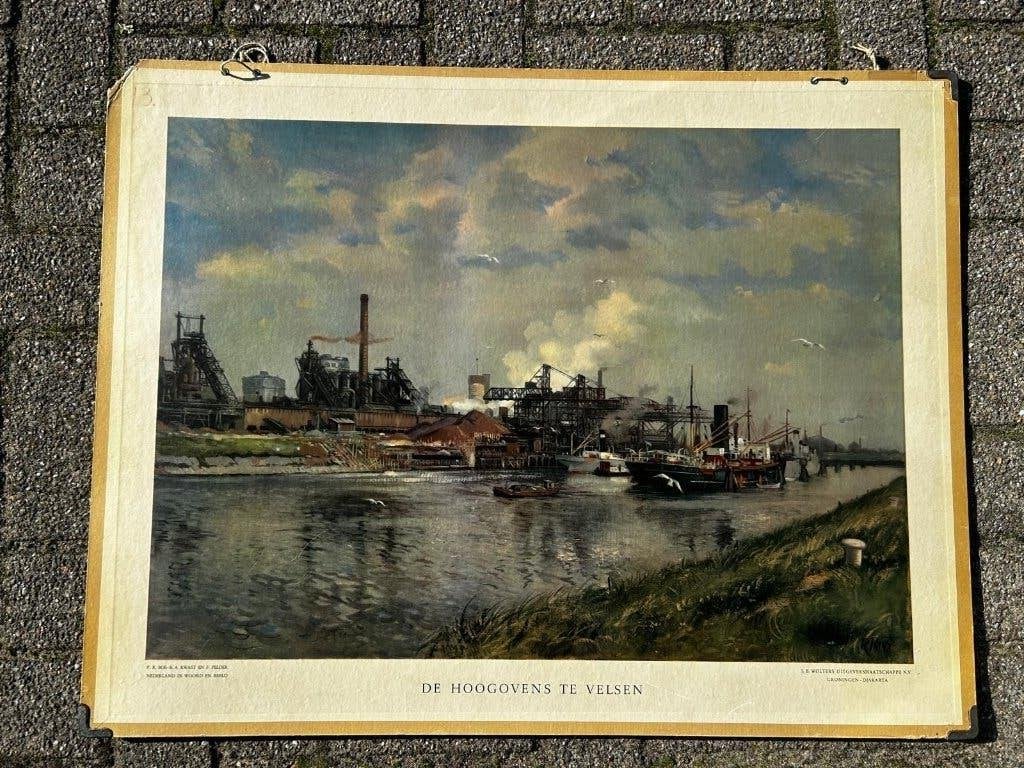 De hoogovens te Velsen, Ophalen of Verzenden, Aardrijkskunde