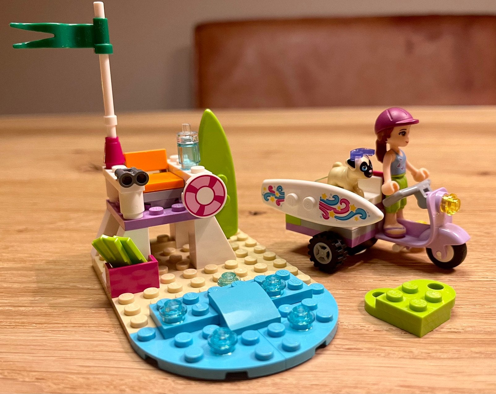 Lego Friends Mia’s strandscooter nr. 41306, Ophalen of Verzenden, Zo goed als nieuw