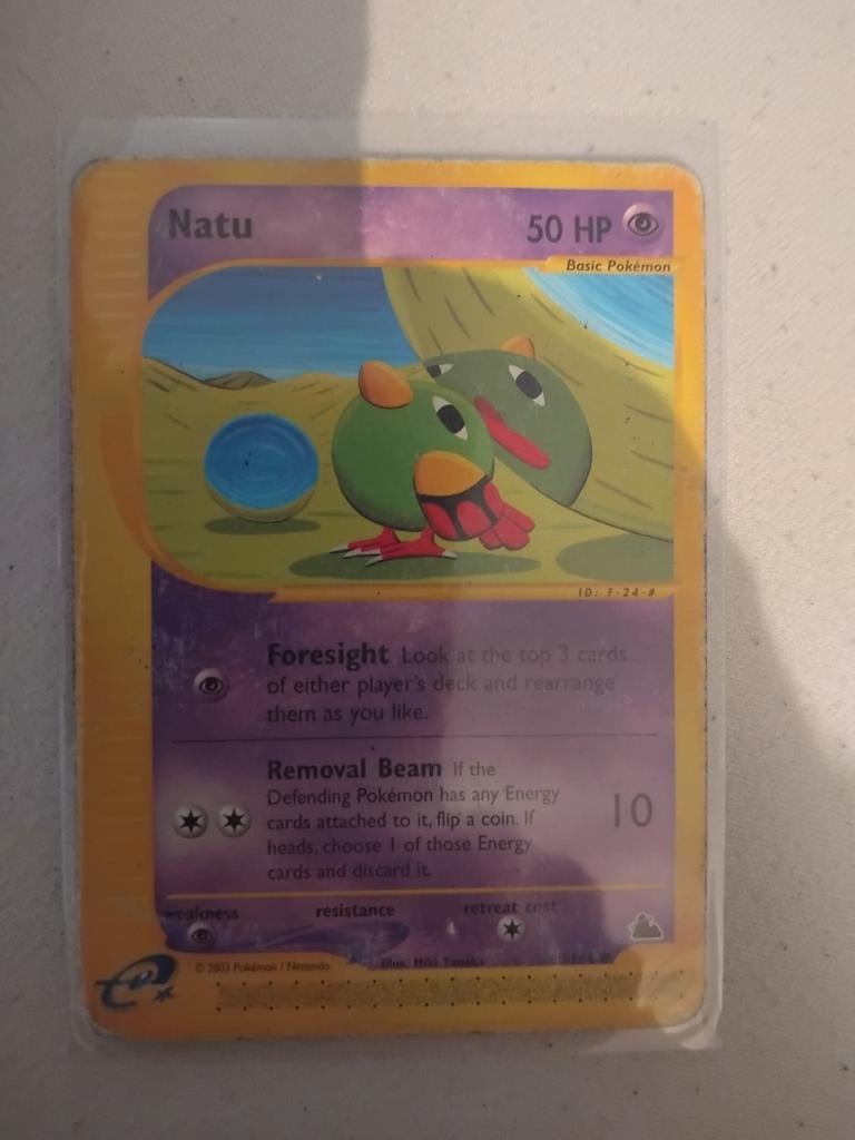 Natu 80/144 Pokémon Kaart (2003) -, Ophalen of Verzenden, Gebruikt, Losse kaart