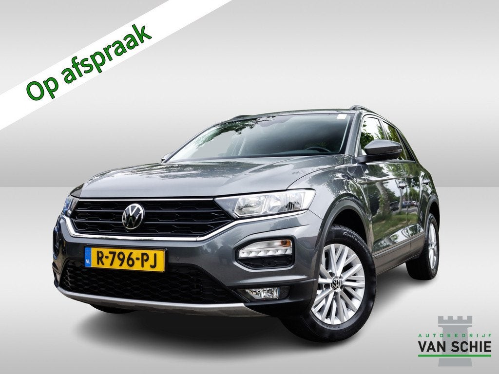 Volkswagen T-Roc 1.0 TSI Style 2e-Eig. & Keurig-Onderh BOVAG, Auto's, Volkswagen, 12 maanden, Stof, Gebruikt, 1193 kg