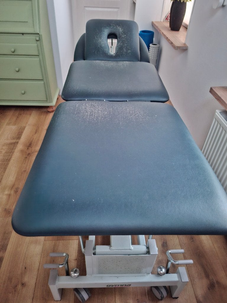 Hydraulisch in hoogte verstelbare massagetafel, Ophalen, Gebruikt, Massagetafel