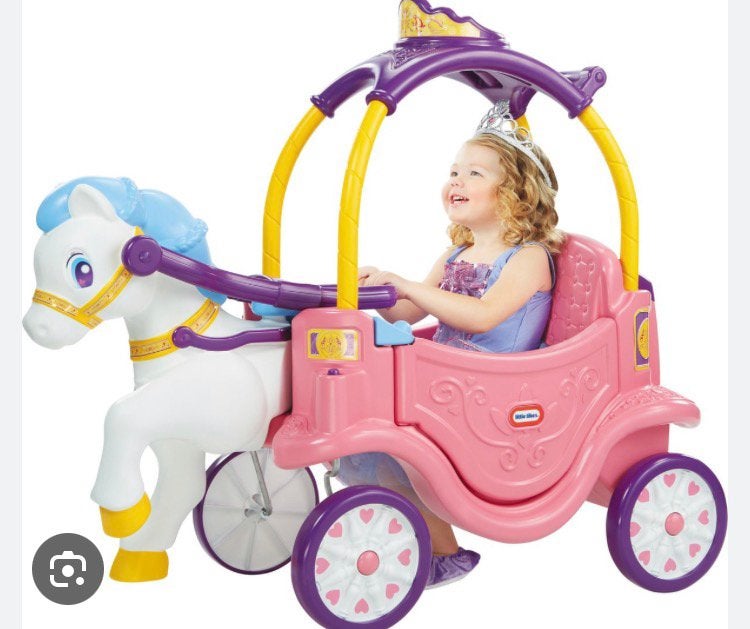 Prinsessenkoets Little Tikes, Ophalen, Zo goed als nieuw, Overige typen