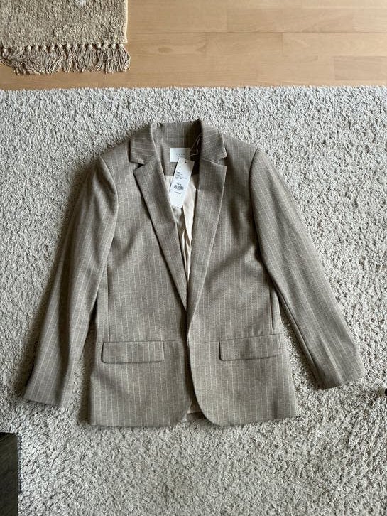 YAYA Dames Blazer - Nieuw met kaartje!- Maat M, Maat 38/40 (M), Beige, Nieuw, Ophalen of Verzenden