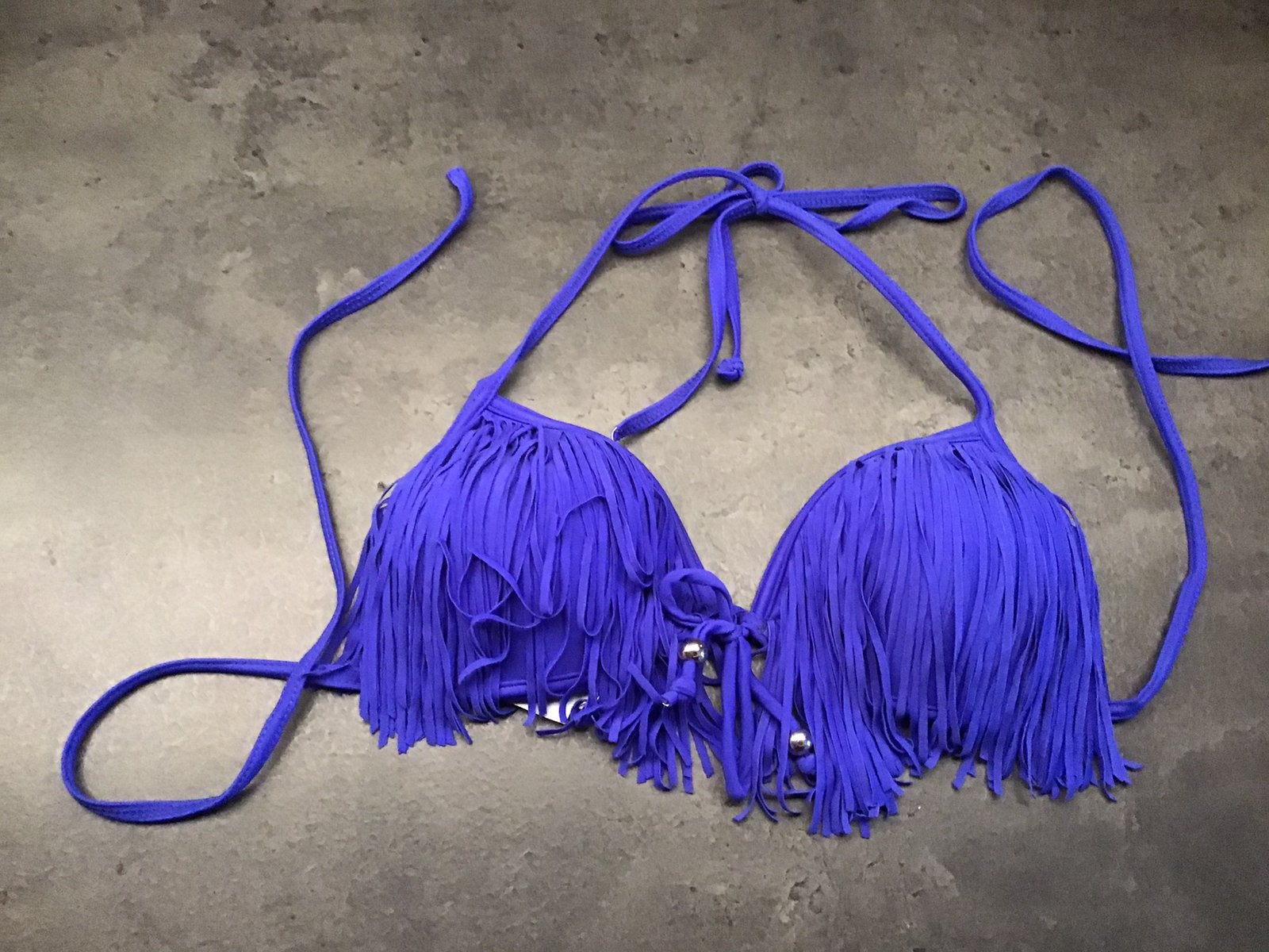 Bikini hesje kobalt blauw 75b, Ophalen of Verzenden, Zo goed als nieuw, Blauw, Bikini