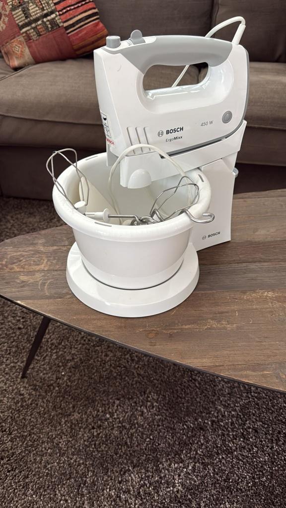 ELECTRISCHE MIXER, 1 tot 2 liter, Ophalen, Zo goed als nieuw, 3 snelheden of meer