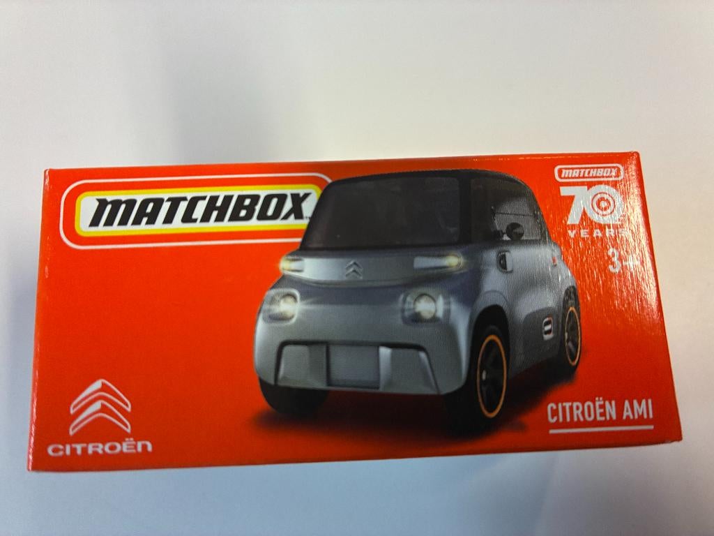 89889: Citroën Ami - Matchbox, Nieuw, Ophalen of Verzenden, Gondel 1, 1186MJ Amstelveen, Service.nl@mattel.com