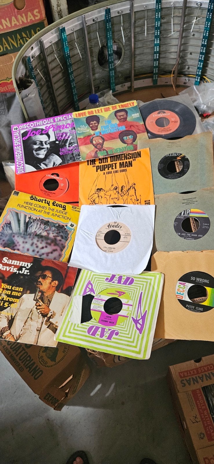 Partij singels jaren 50-60 een paar jaren 70,Rock&roll,soul, Ophalen of Verzenden, Gebruikt, Pop