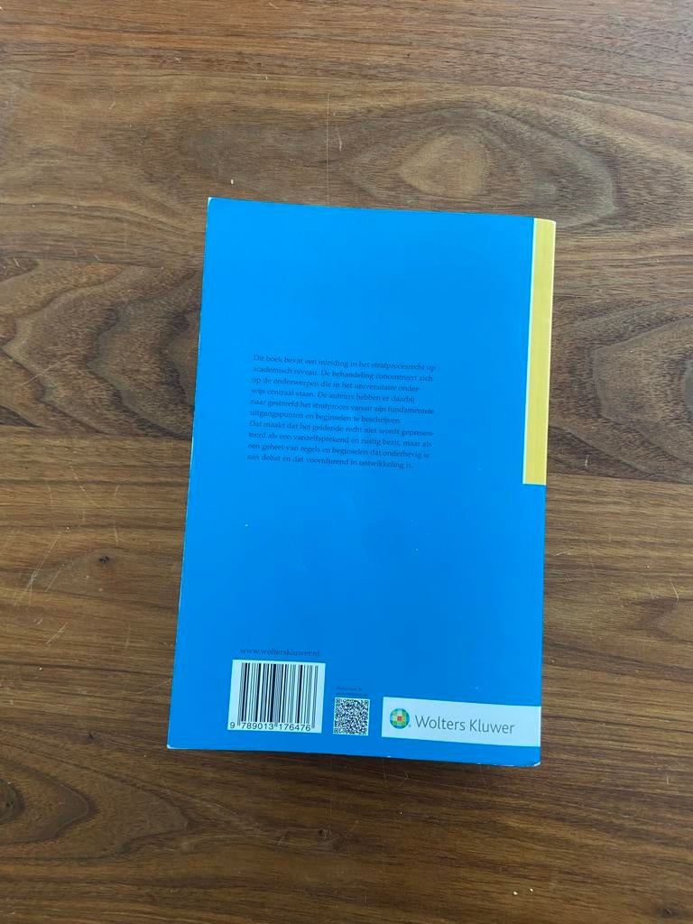 Ons Strafrecht 2: Strafprocesrecht (15e druk), Ophalen of Verzenden, Gamma, Zo goed als nieuw, WO