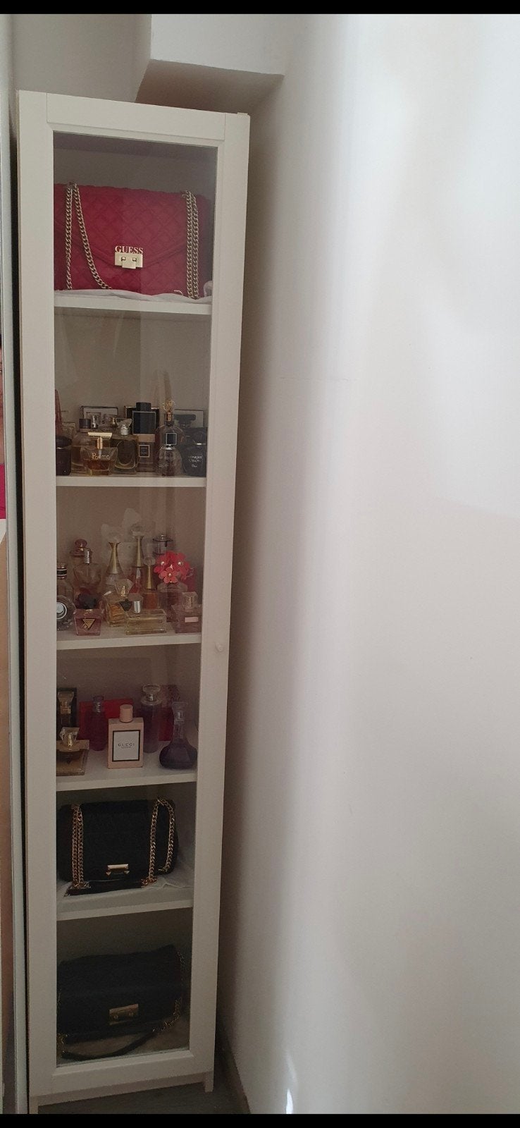 IKEA Billy kast met glazen deur - zonder inhoud, Ophalen