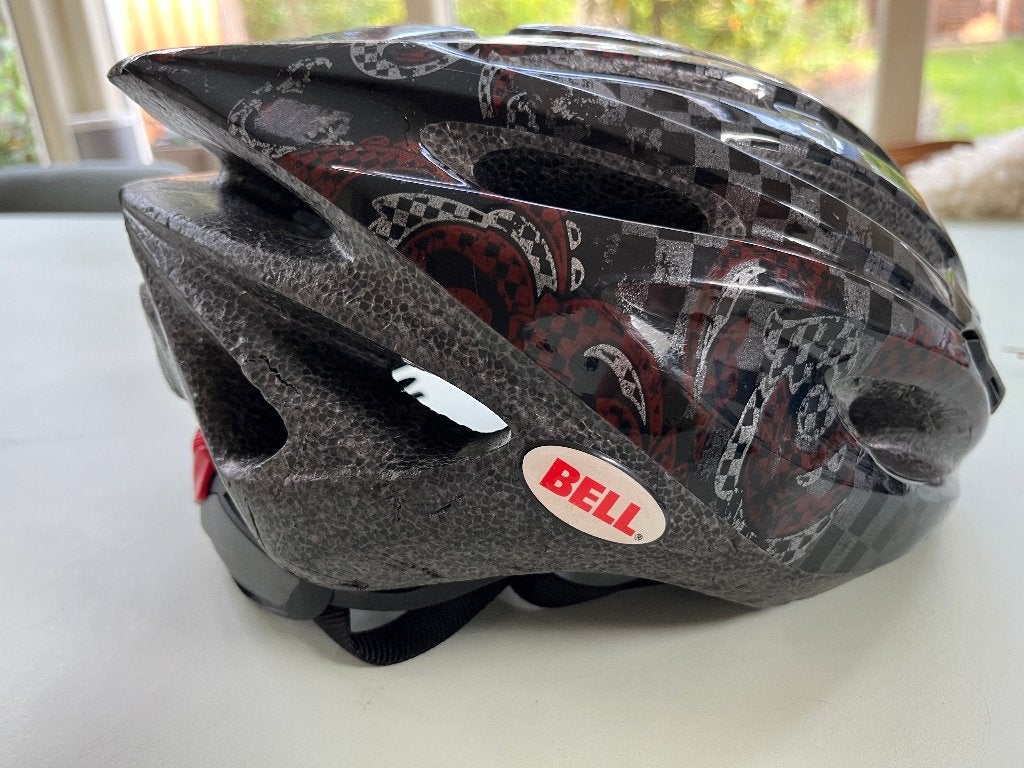 Fiets helm maat 50 - 57, S, Ophalen of Verzenden, Zo goed als nieuw, Bell