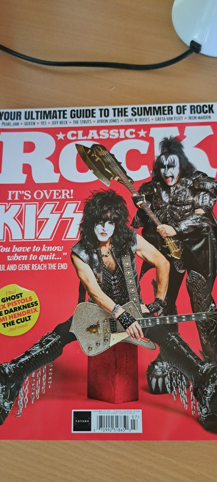 Classic Rock Magazine - KISS Cover (It's Over!), Verzamelen, Ophalen of Verzenden, Zo goed als nieuw