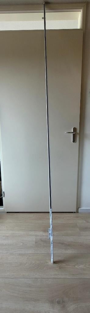 Gordijnrails, Ophalen, Wit, Zo goed als nieuw, 200 cm of meer