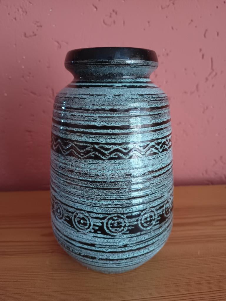 West Germany vaas Strehla, Antiek en Kunst, Antiek | Keramiek en Aardewerk, Ophalen of Verzenden