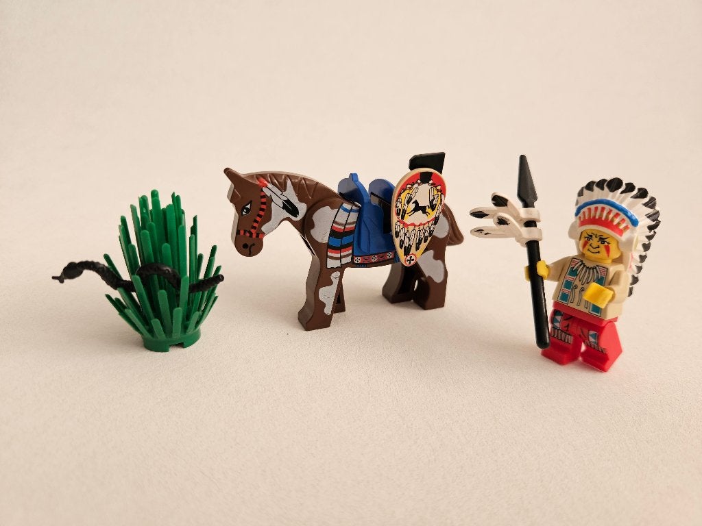 LEGO 2847 Tribal Chief – Compleet, Gebruikt, Overige thema's, Lego, Ophalen of Verzenden
