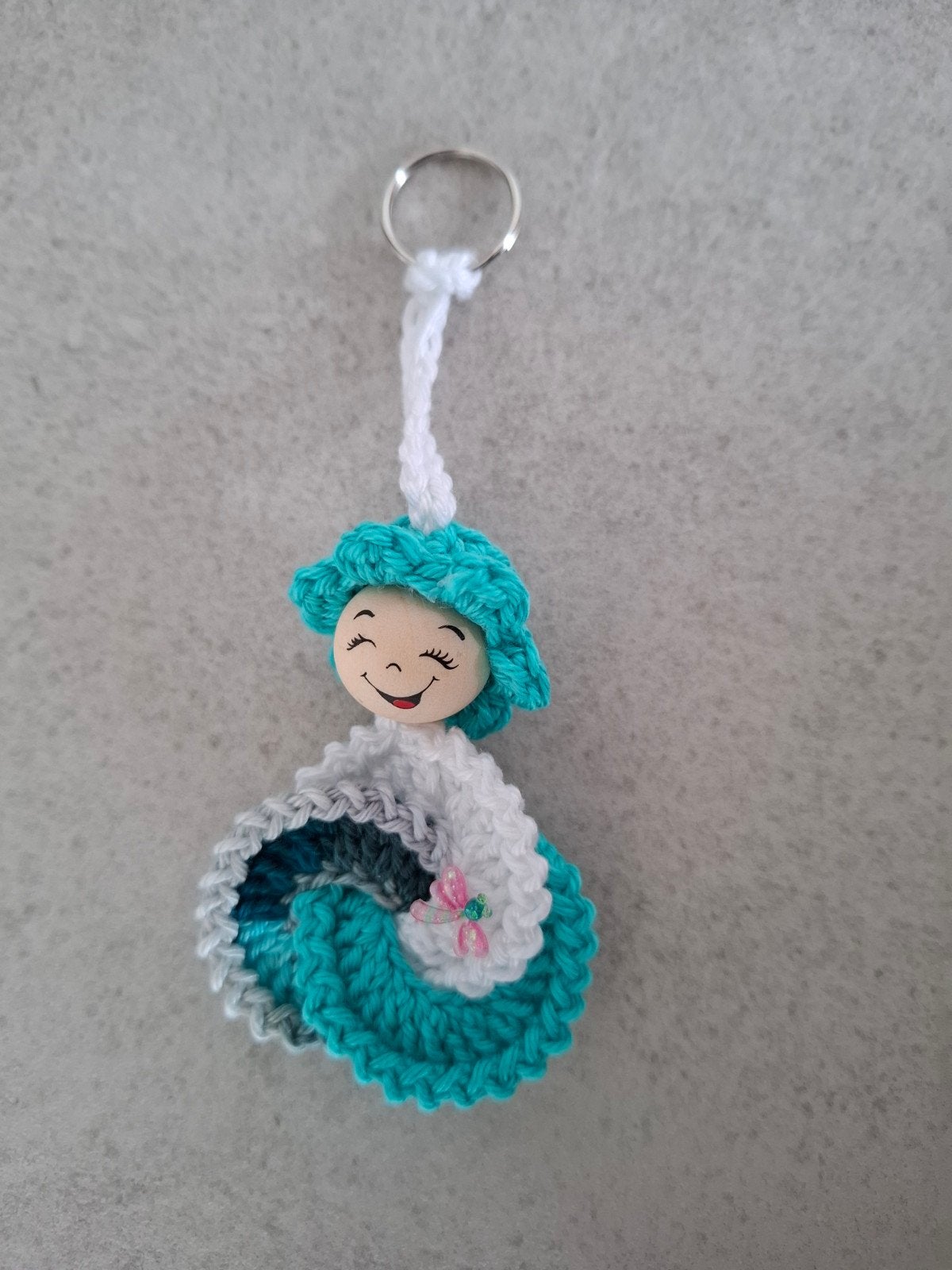 Gelukspoppetje sleutelhanger, Ophalen of Verzenden, Nieuw, Knuffel of Figuurtje