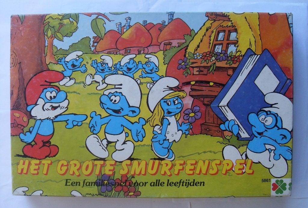 De Smurfen Het Grote Smurfen Spel The Smurfs Peyo, Verzamelen, Smurfen, Ophalen of Verzenden, Zo goed als nieuw, Verschillende Smurfen