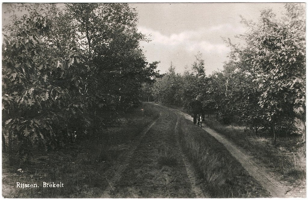 Rijssen Ov, Brekelt, gelopen 1943, richtprijs € 3,50, Verzenden, 1940 tot 1960, Gelopen, Overijssel