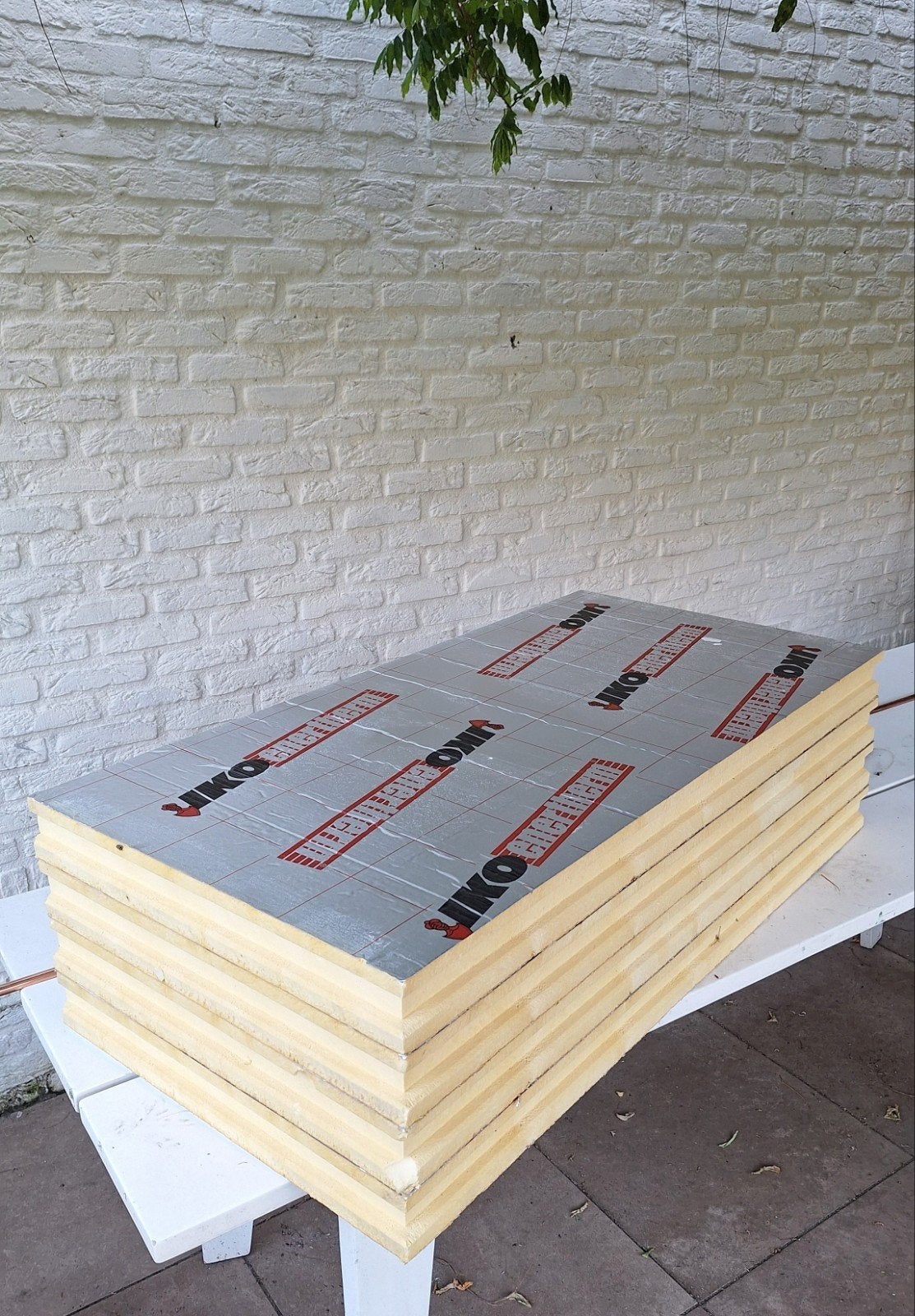 PIR isolatieplaten - 8 cm dik, 4 stuks, Ophalen, Dakisolatie, Nieuw, Hardschuim (Pir)