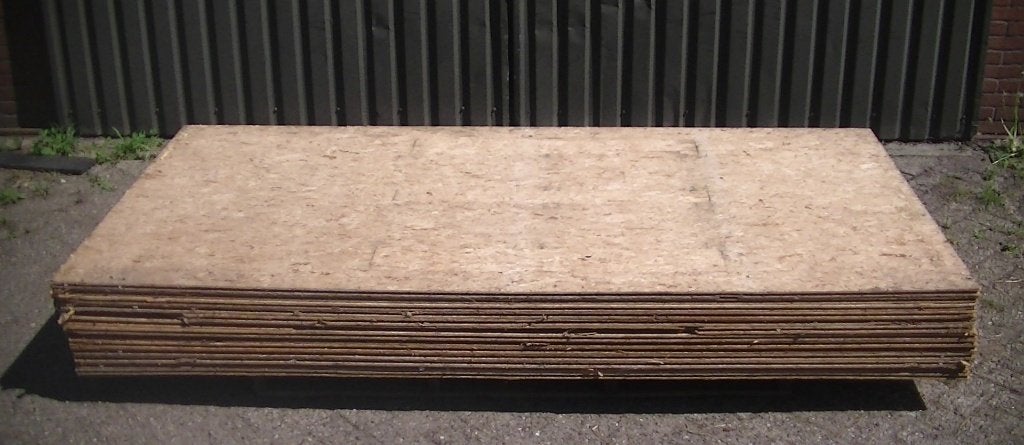 💥Osb platen / 244 x 122 cm. 18 mm. soort Underlayment 💥, Ophalen, Gebruikt, Overige materialen