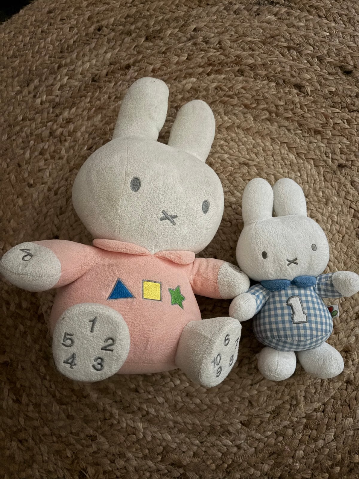 Nijntje knuffels - set van 2, Gebruikt, Overige merken, Konijn, Nijntje