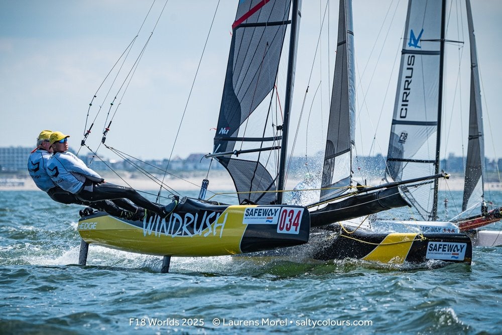 Windrush Edge F18 - race ready - Lake Como, Ophalen, Gebruikt, Geen motor, Overige merken