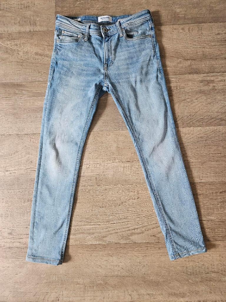 Skinny jeans liam van Jack&Jones maat 29, Kleding | Heren, Spijkerbroeken en Jeans, Blauw, W32 (confectie 46) of kleiner, Ophalen of Verzenden
