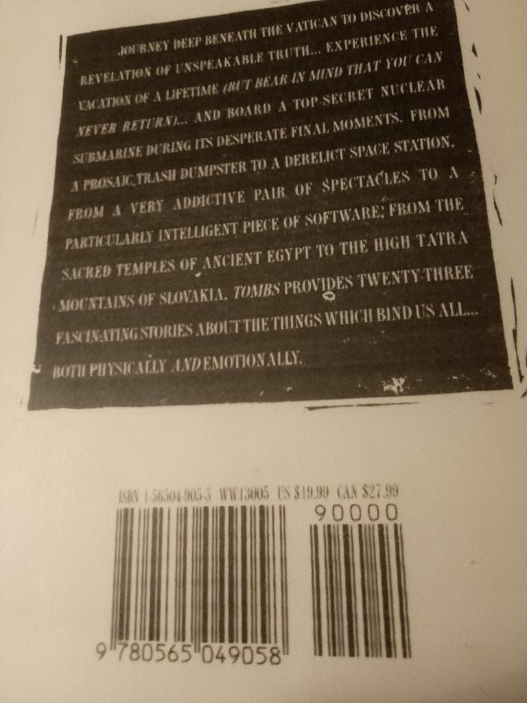 book boek tombs       edward e kramer  peter crowther, Boeken, Ophalen of Verzenden, Zo goed als nieuw