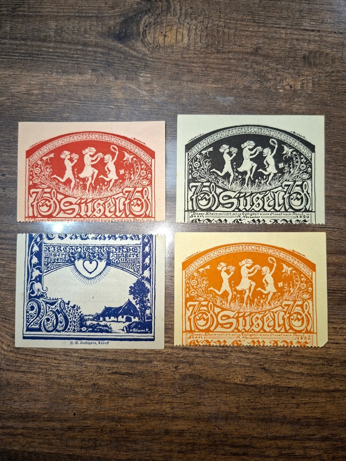 Duits Notgeld Süsel Noodgeld, Postzegels en Munten, Ophalen of Verzenden, Duitsland
