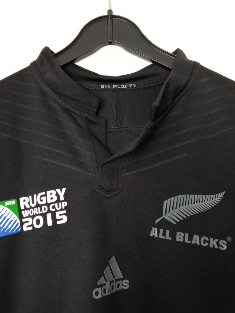 Adidas All Blacks New Zealand rugby shirt March 2015 zgan S, Ophalen of Verzenden, Zo goed als nieuw, Kleding