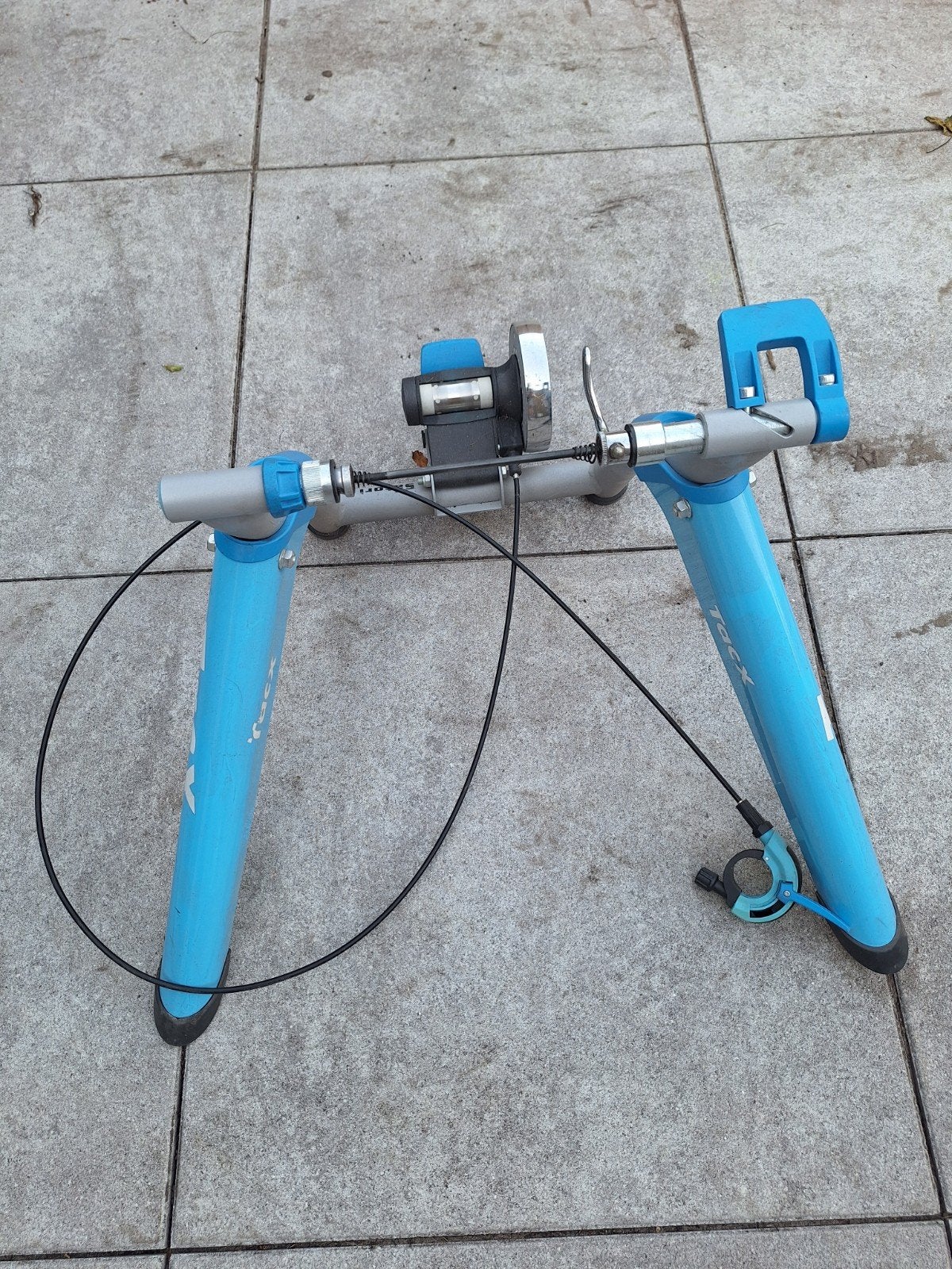 Tacx satori fietstrainer met trainingsband, Ophalen, Gebruikt, Overige typen, Staal