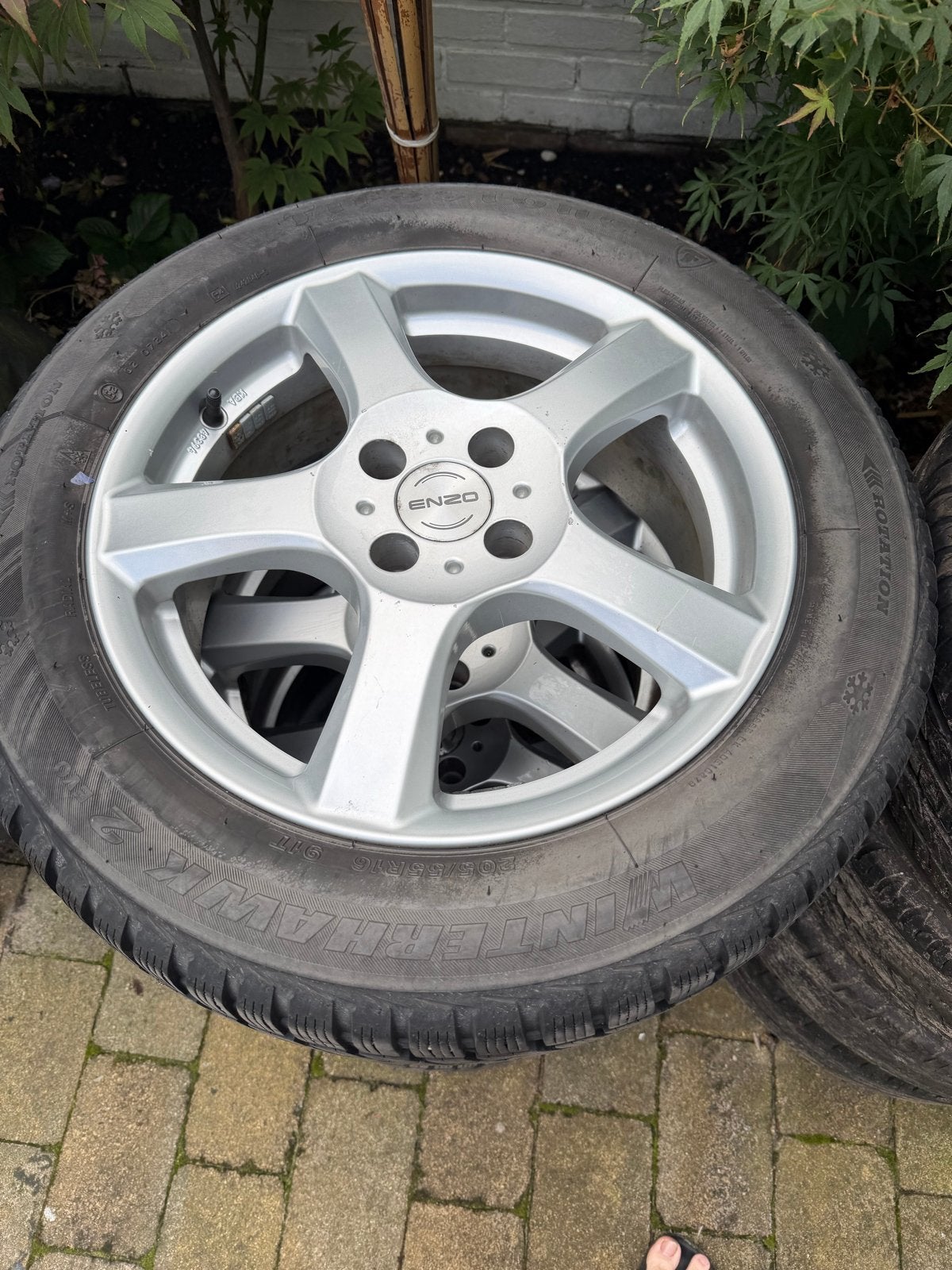 Winterbanden met velgen - 205/55 R16 renaul captur, Ophalen