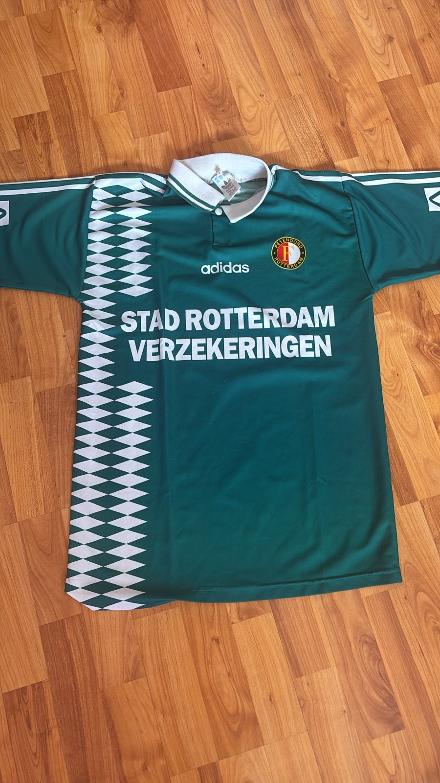 Feyenoord uitshirt Adidas (Jaren '90), Ophalen of Verzenden, Gebruikt, Feyenoord, Shirt