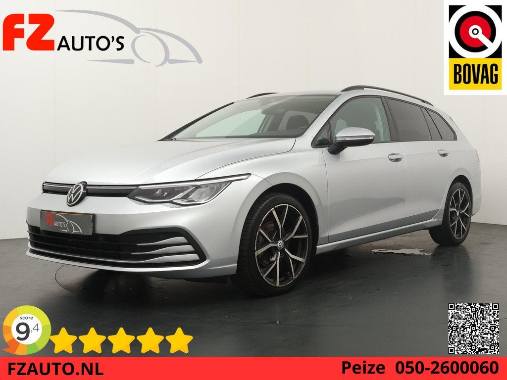 Volkswagen Golf Variant 1.0 eTSI Life Business - Navigatie -, Gebruikt, Automatische klimaatregeling, 19 km/l, 1265 kg