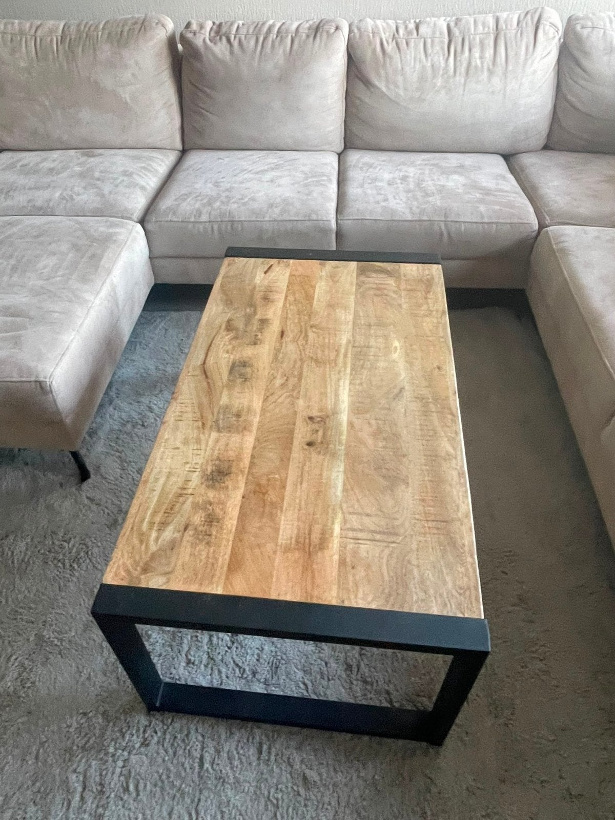 Salontafel, Huis en Inrichting, Tafels | Salontafels, Ophalen, 100 tot 150 cm, 50 tot 100 cm, Zo goed als nieuw