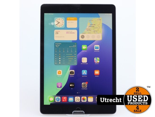 iPad 2019 7th Gen 32GB WiFi Space Gray, Computers en Software, Apple iPads, Zo goed als nieuw