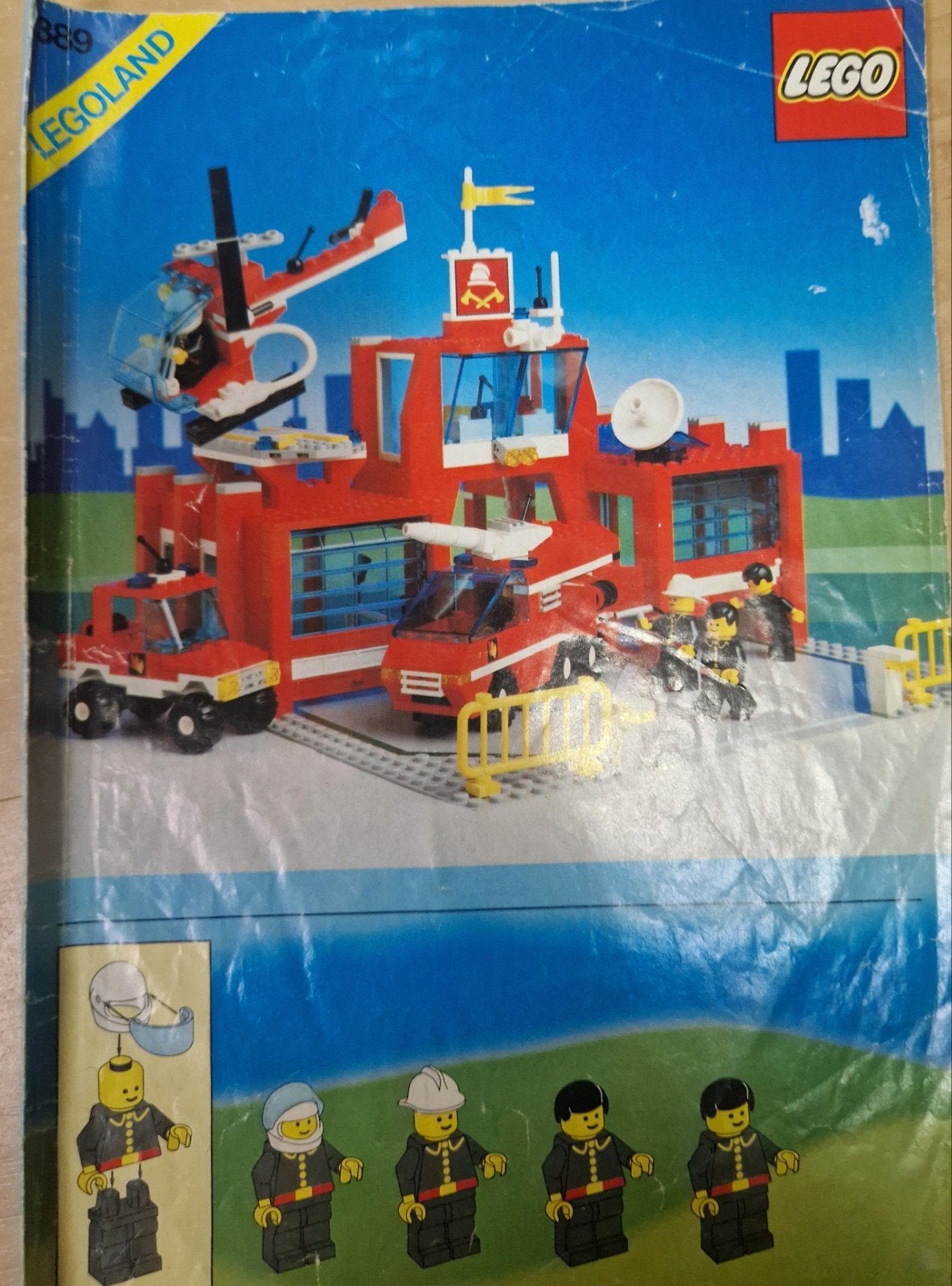 Lego 6389 Brandweerkazerne, Kinderen en Baby's, Speelgoed | Duplo en Lego, Gebruikt, Lego, Ophalen of Verzenden, LEGOLAND
