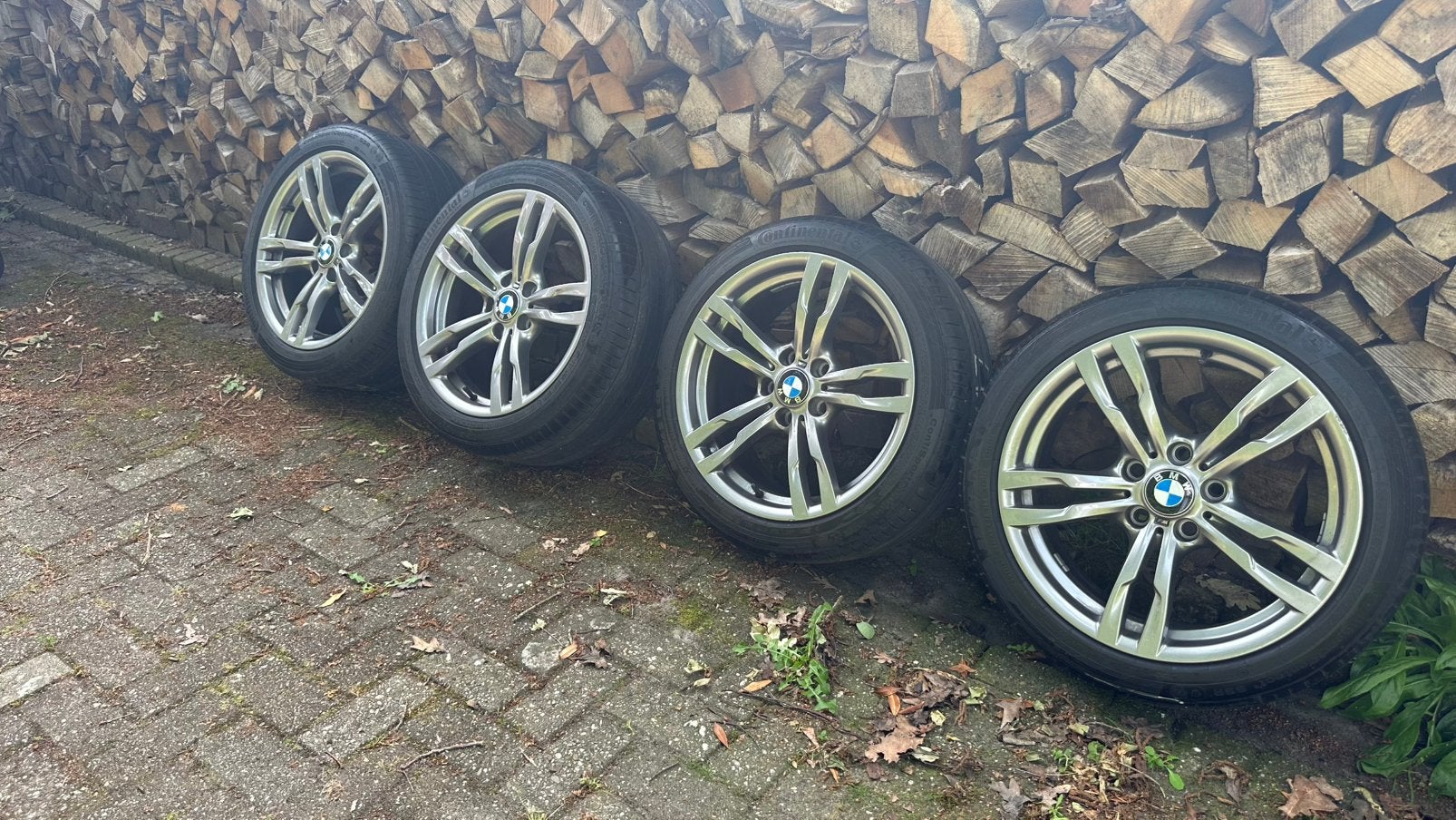 BMW banden, originele 18 inch breedset incl. TPMS, Ophalen, 18 inch, Banden en Velgen, Zomerbanden