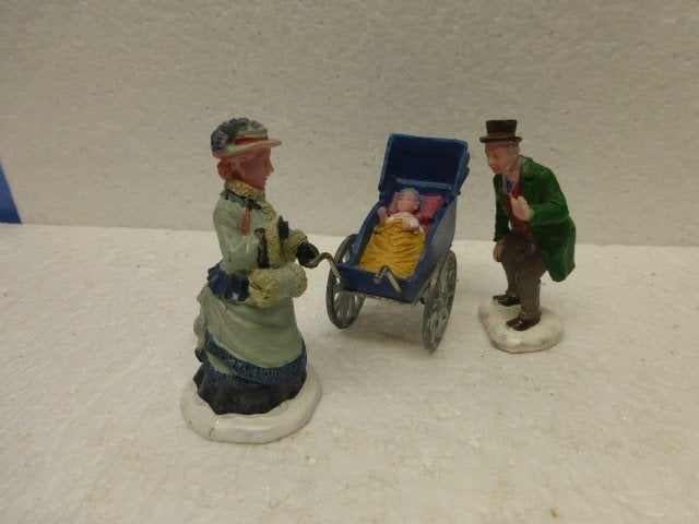 lemax Christmas baby kerstdorp poppetjes figurines  beeldjes, Diversen, Kerst, Ophalen of Verzenden, Zo goed als nieuw