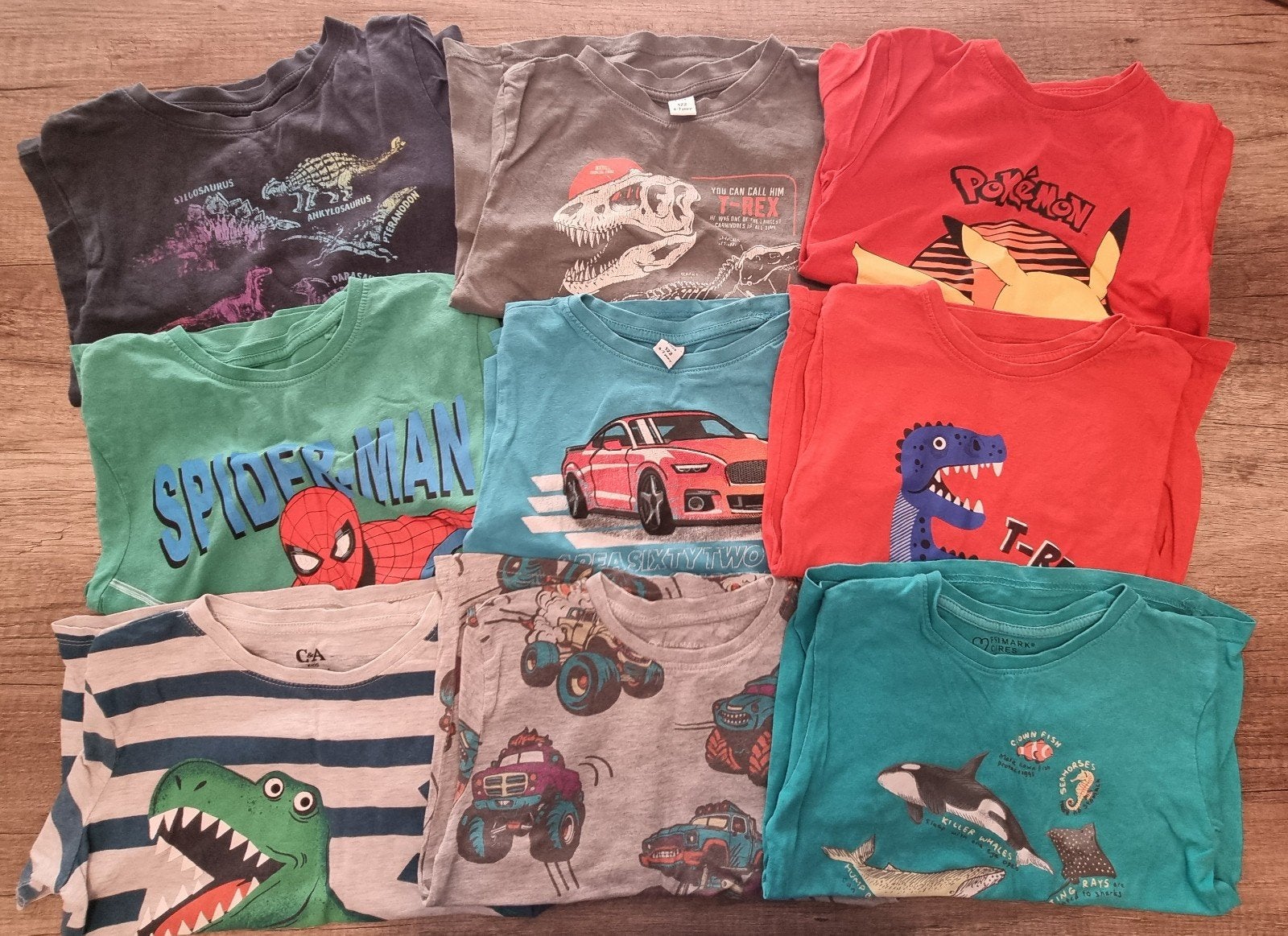 Zomer pakket maat 122, Kinderen en Baby's, Kinderkleding | Maat 122, Ophalen of Verzenden, Gebruikt, Jongen