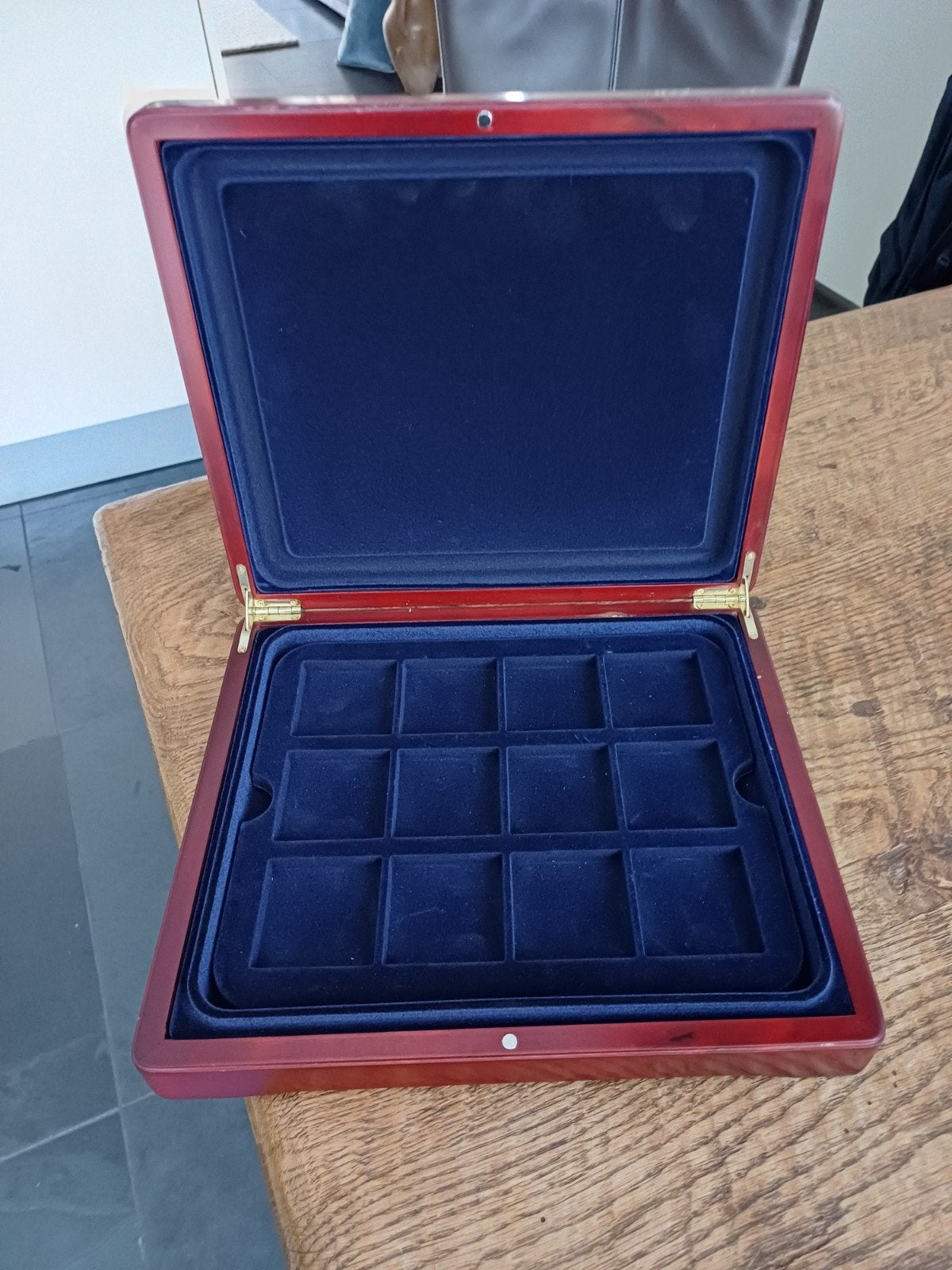 Munten  kisje  29 cm bij 25 cm voor de verzameling, Postzegels en Munten, Munten en Bankbiljetten | Toebehoren, Ophalen of Verzenden