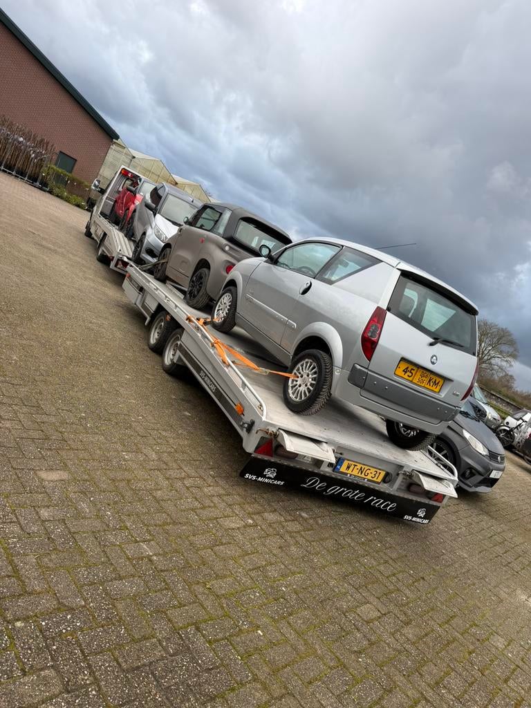INKOOP | ALLE MERKEN BROMMOBIEL GEZOCHT | SCHADE 45KM AUTO, Gebruikt, 16 km/u of meer, 46 km of meer, Ophalen