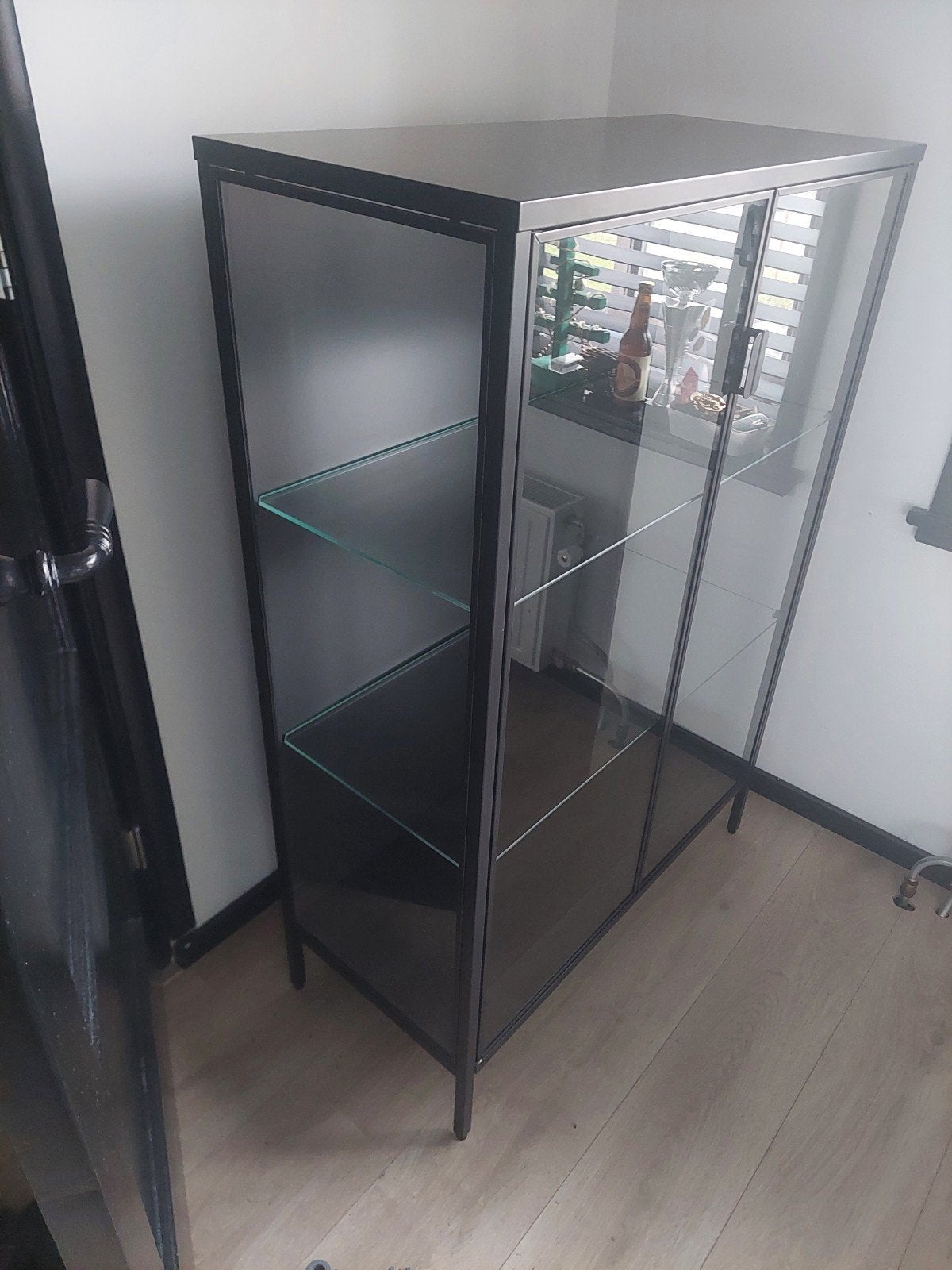 Ikea Rudsta vitrinekast, Ophalen, Gebruikt, 25 tot 50 cm, 50 tot 100 cm
