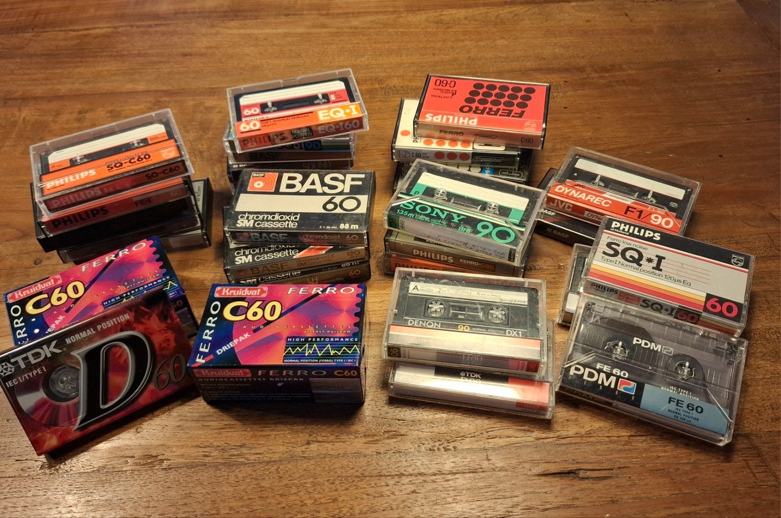 Verzameling van ruim 30 audio cassettes, Ophalen of Verzenden, Overige genres, 26 bandjes of meer